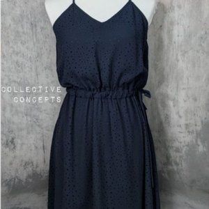 Collective Concepts Galen Side-Tie Cutout Dress